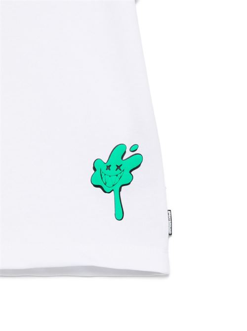 T-shirt bambino Sprayground bianca a manica corta Sprayground kids | SPY1414X
